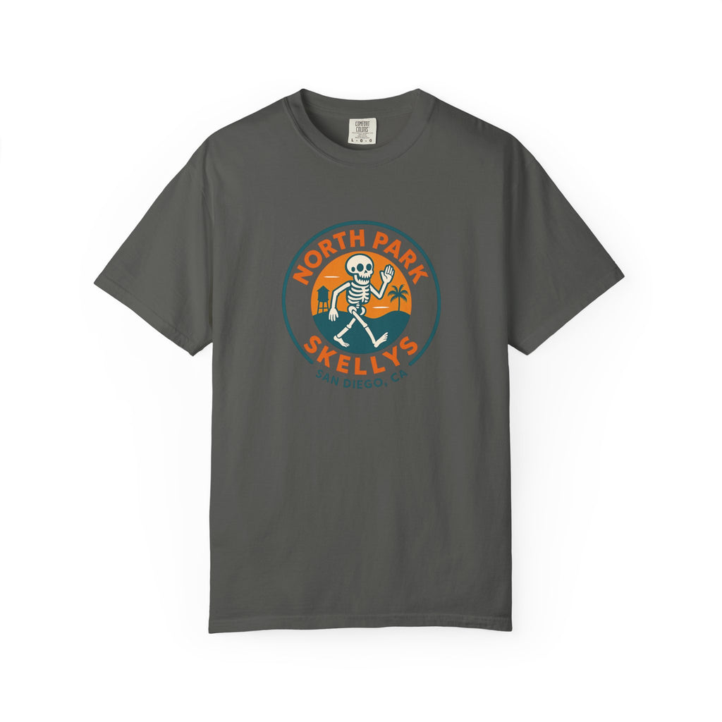 Skelly’s North Park T-Shirt — San Diego Skeleton Logo Tee