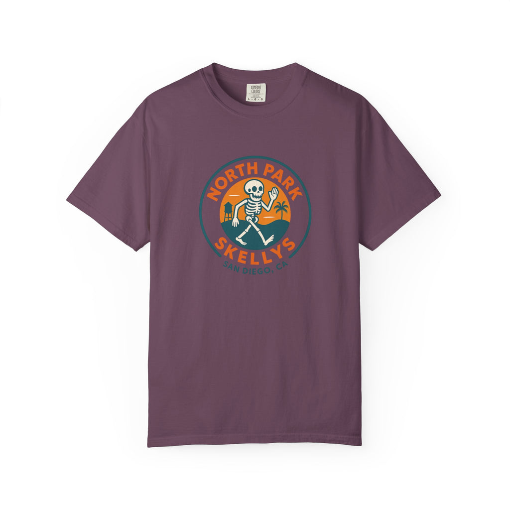 Skelly’s North Park T-Shirt — San Diego Skeleton Logo Tee